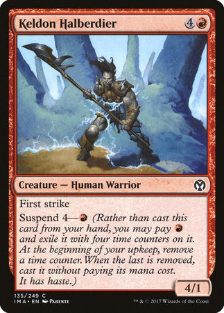 Keldon Halberdier [Iconic Masters] | Gate City Games LLC