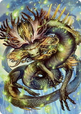 Kura, the Boundless Sky Art Card [Kamigawa: Neon Dynasty Art Series] | Gate City Games LLC