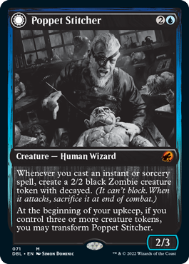 Poppet Stitcher // Poppet Factory [Innistrad: Double Feature] | Gate City Games LLC
