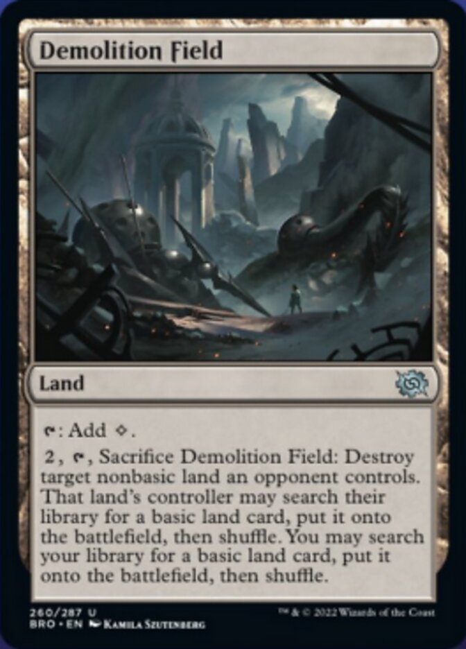 Demolition Field [The Brothers' War] | Gate City Games LLC