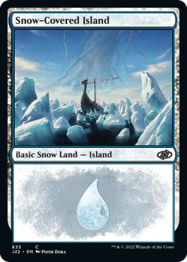 Snow-Covered Island [Jumpstart 2022] | Gate City Games LLC