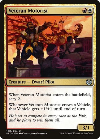 Veteran Motorist [Kaladesh] | Gate City Games LLC