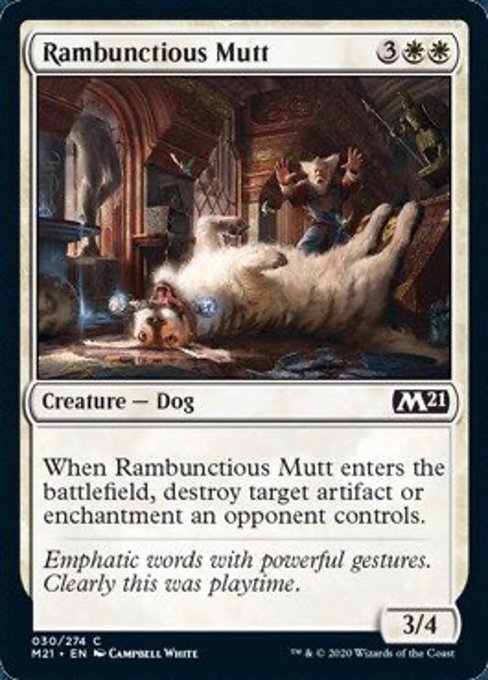 Rambunctious Mutt [Core Set 2021] | Gate City Games LLC