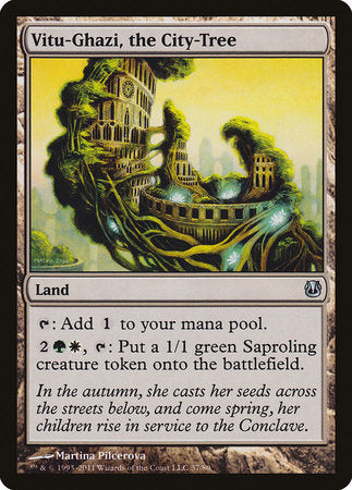 Vitu-Ghazi, the City-Tree [Duel Decks: Ajani vs. Nicol Bolas] | Gate City Games LLC