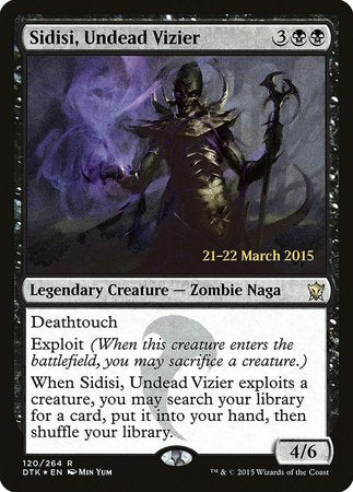 Sidisi, Undead Vizier [Dragons of Tarkir Promos] | Gate City Games LLC