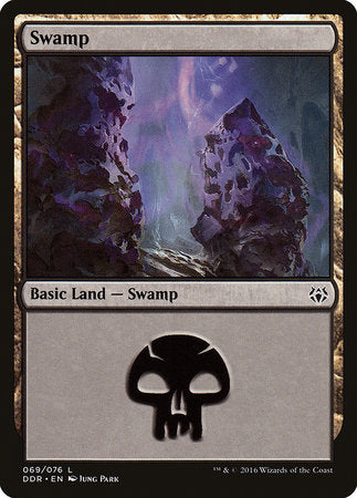 Swamp (69) [Duel Decks: Nissa vs. Ob Nixilis] | Gate City Games LLC