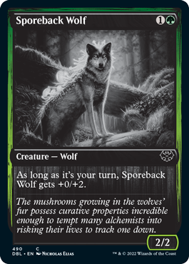 Sporeback Wolf [Innistrad: Double Feature] | Gate City Games LLC