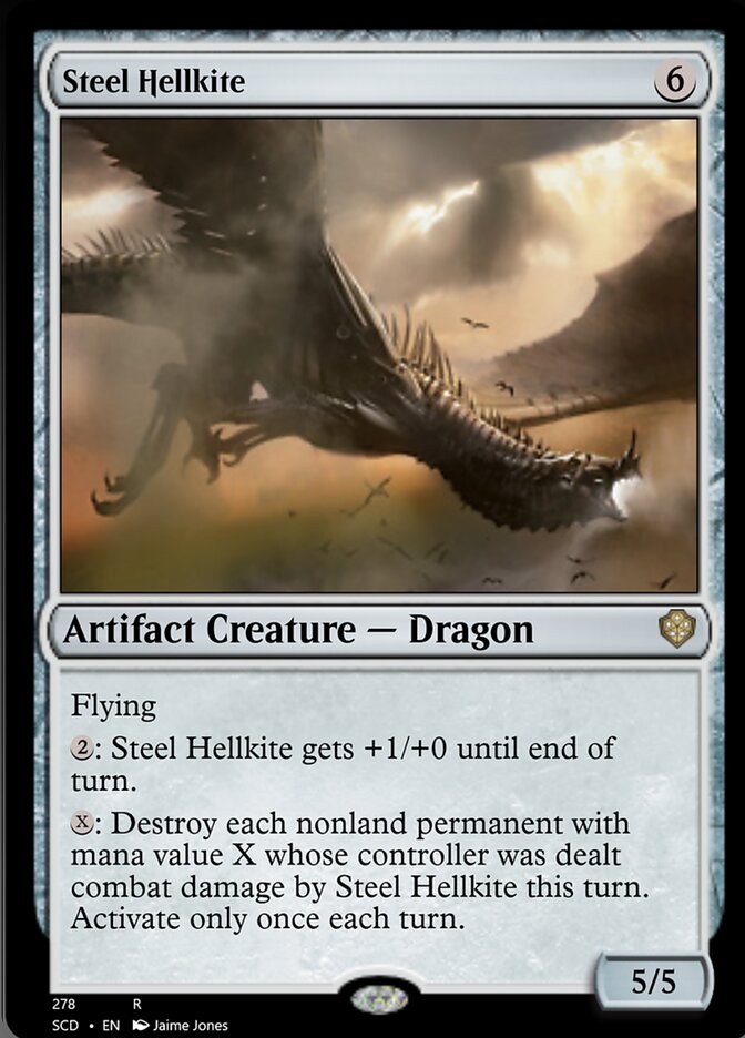 Steel Hellkite [Starter Commander Decks] | Gate City Games LLC