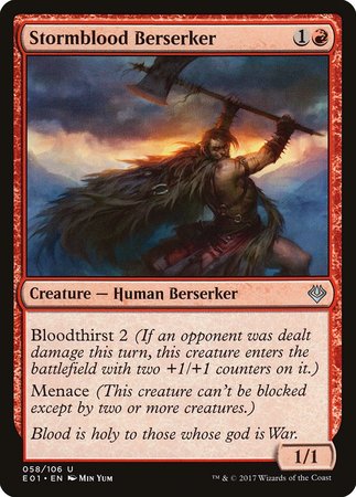 Stormblood Berserker [Archenemy: Nicol Bolas] | Gate City Games LLC