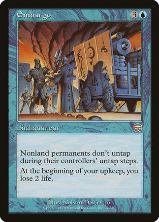 Embargo [Mercadian Masques] | Gate City Games LLC