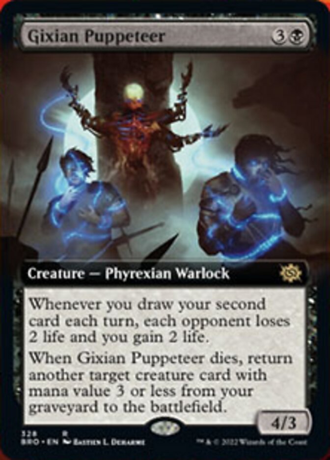 Gixian Puppeteer (Extended Art) [The Brothers' War] | Gate City Games LLC