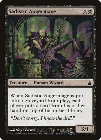 Sadistic Augermage [Ravnica: City of Guilds] | Gate City Games LLC