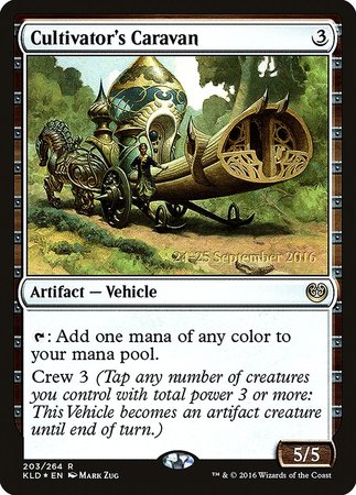 Cultivator's Caravan [Kaladesh Promos] | Gate City Games LLC