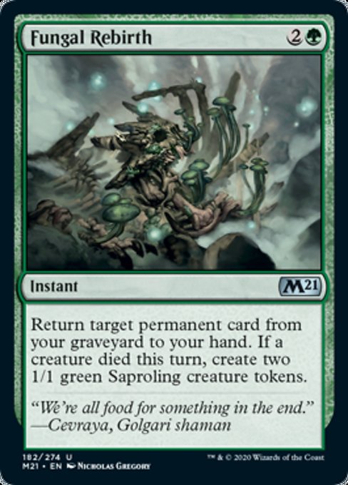 Fungal Rebirth [Core Set 2021] | Gate City Games LLC
