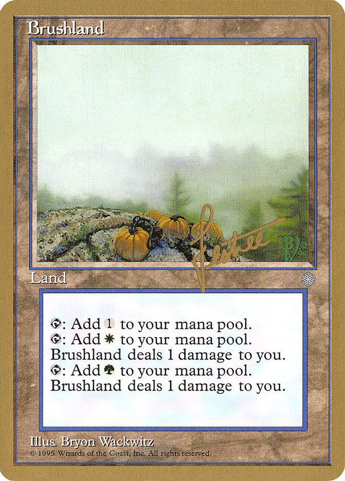 Brushland (Bertrand Lestree) [Pro Tour Collector Set] | Gate City Games LLC