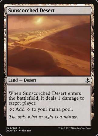 Sunscorched Desert [Amonkhet] | Gate City Games LLC