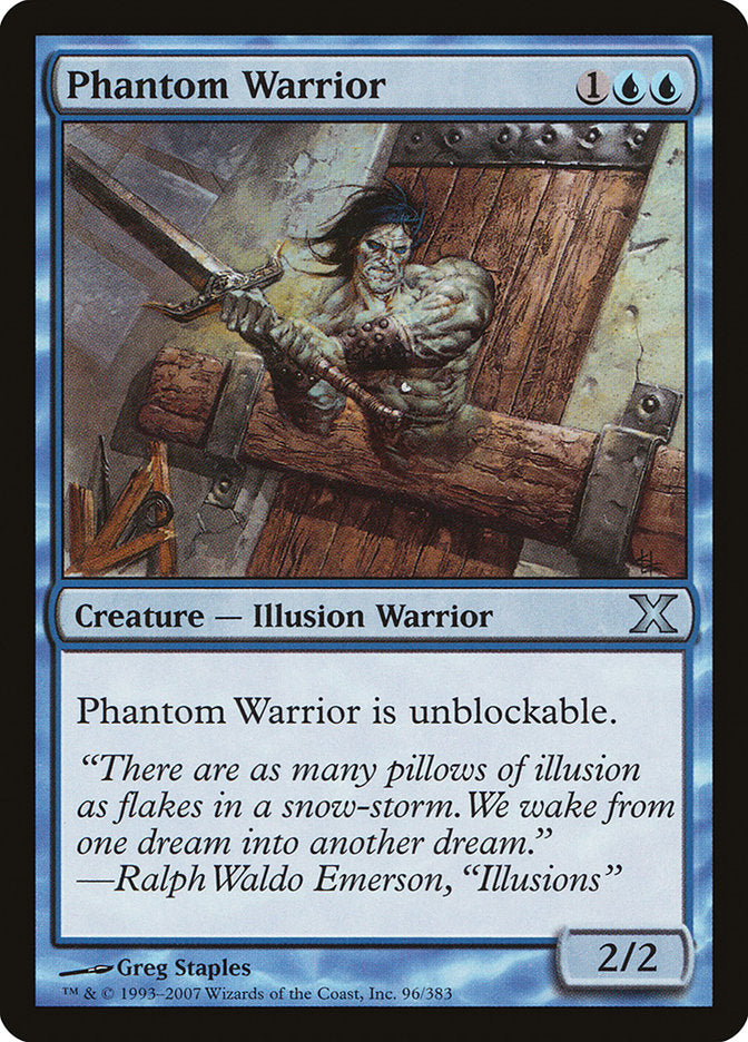 Phantom Warrior [Tenth Edition] | Gate City Games LLC