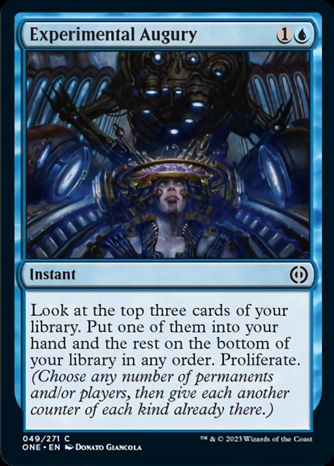 Experimental Augury [Phyrexia: All Will Be One] | Gate City Games LLC