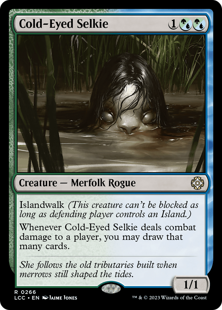 Cold-Eyed Selkie [The Lost Caverns of Ixalan Commander] | Gate City Games LLC