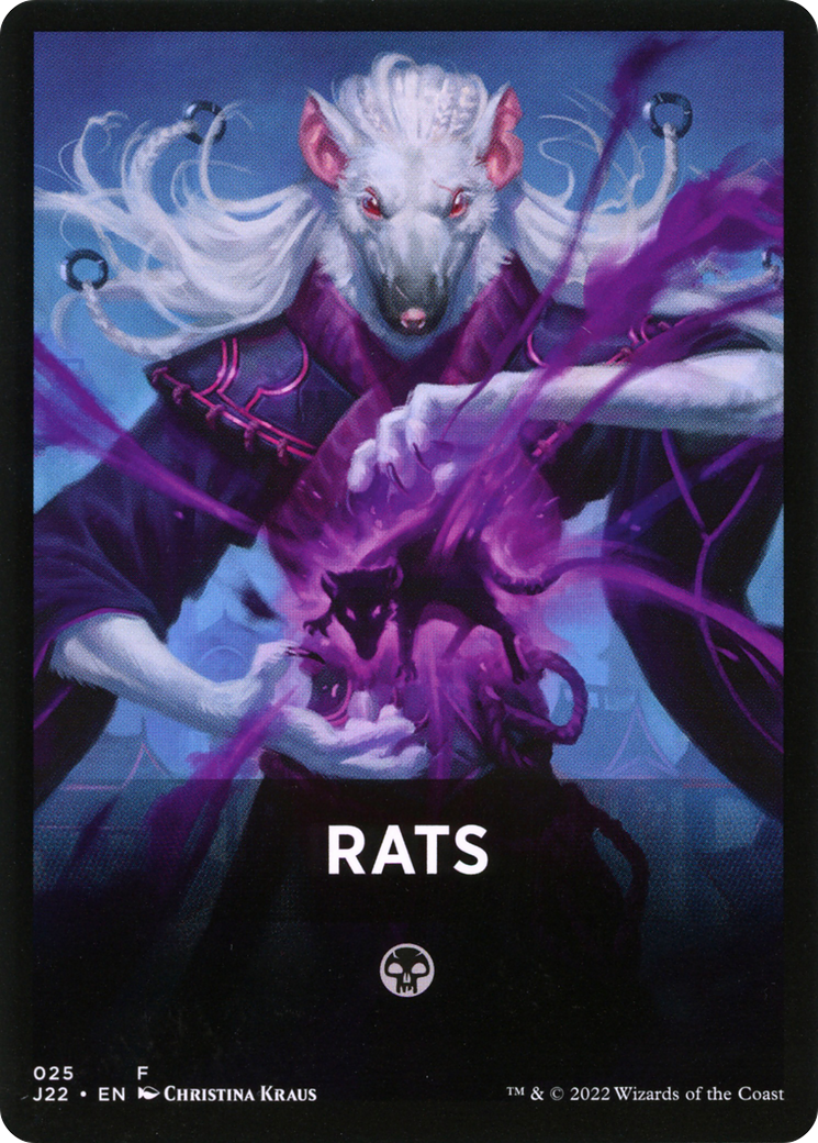 Rats Theme Card [Jumpstart 2022 Front Cards] | Gate City Games LLC