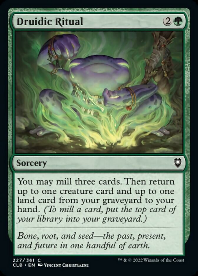 Druidic Ritual [Commander Legends: Battle for Baldur's Gate] | Gate City Games LLC