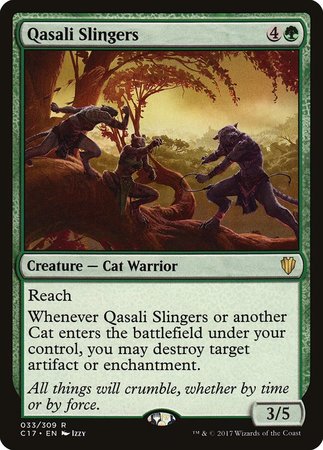 Qasali Slingers [Commander 2017] | Gate City Games LLC