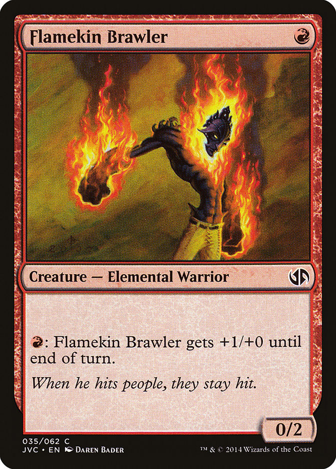 Flamekin Brawler [Duel Decks Anthology] | Gate City Games LLC