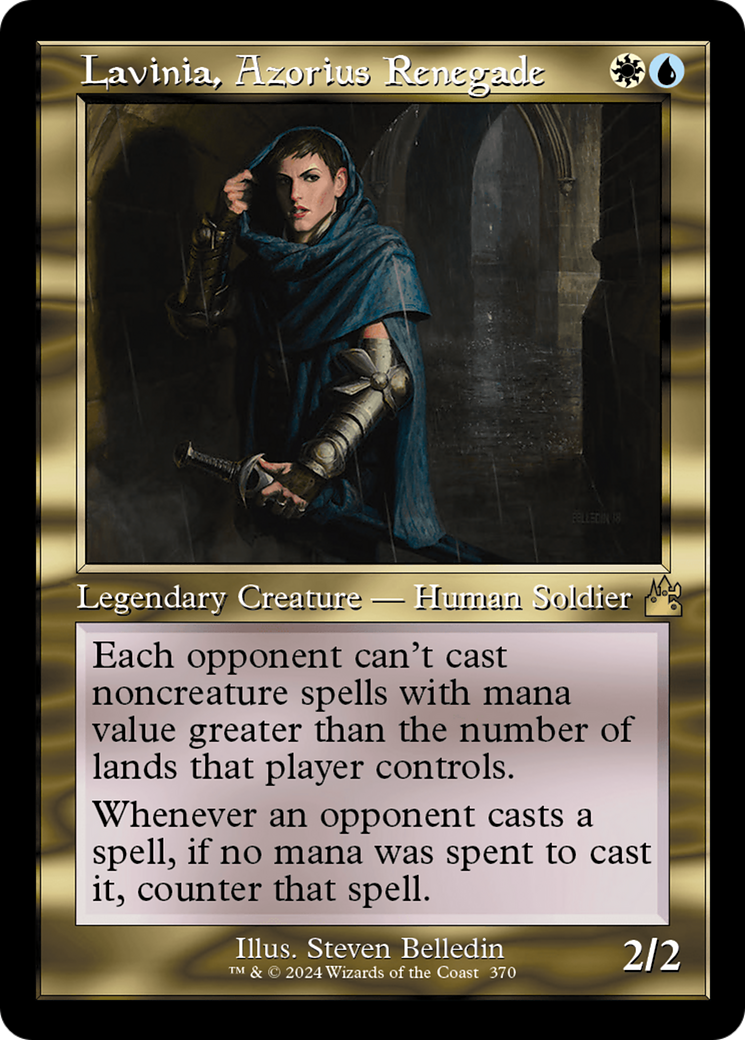 Lavinia, Azorius Renegade (Retro Frame) [Ravnica Remastered] | Gate City Games LLC