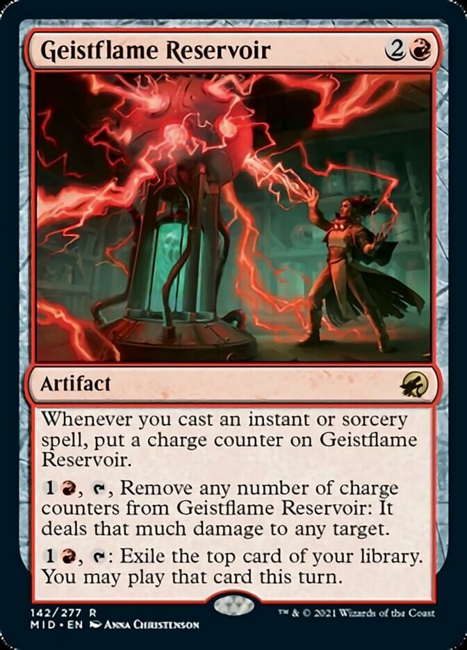 Geistflame Reservoir [Innistrad: Midnight Hunt] | Gate City Games LLC