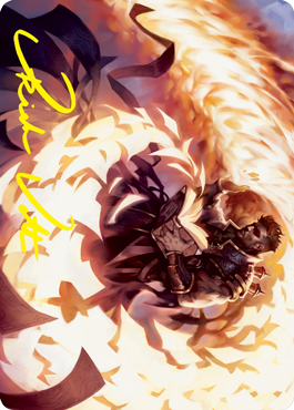 Revel in Silence Art Card (Gold-Stamped Signature) [Strixhaven: School of Mages Art Series] | Gate City Games LLC