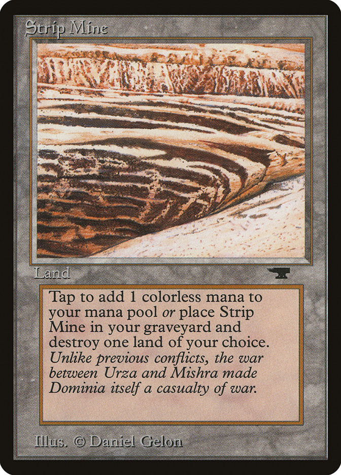 Strip Mine (No Sky, No Tower) [Antiquities] | Gate City Games LLC