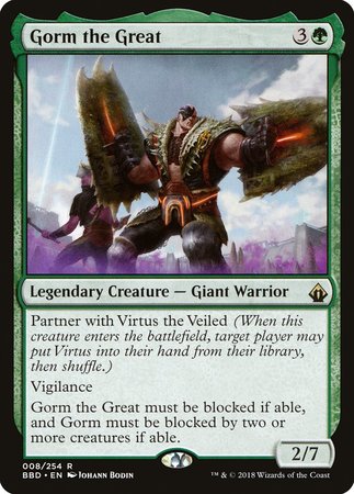 Gorm the Great [Battlebond] | Gate City Games LLC