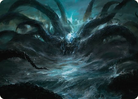 The Watcher in the Water Art Card [The Lord of the Rings: Tales of Middle-earth Art Series] | Gate City Games LLC