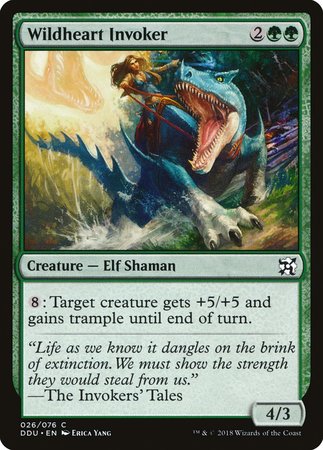 Wildheart Invoker [Duel Decks: Elves vs. Inventors] | Gate City Games LLC