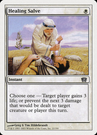 Healing Salve [Eighth Edition] | Gate City Games LLC
