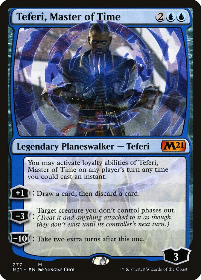 Teferi, Master of Time (277) [Core Set 2021] | Gate City Games LLC