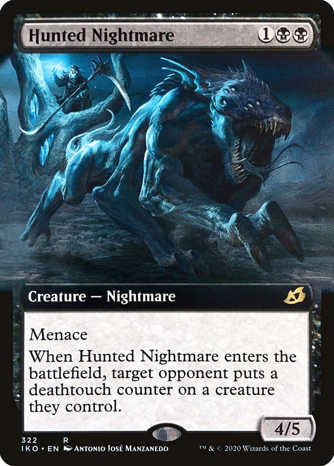 Hunted Nightmare (Extended Art) [Ikoria: Lair of Behemoths] | Gate City Games LLC