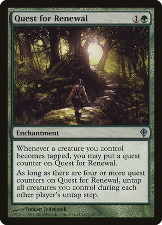 Quest for Renewal [Worldwake] | Gate City Games LLC