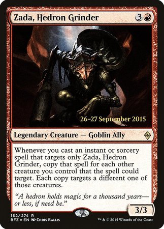 Zada, Hedron Grinder [Battle for Zendikar Promos] | Gate City Games LLC