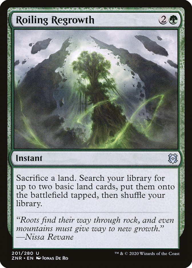 Roiling Regrowth [Zendikar Rising] | Gate City Games LLC
