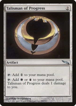 Talisman of Progress [Mirrodin] | Gate City Games LLC
