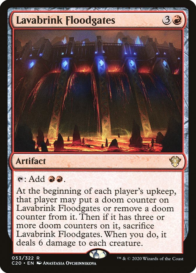 Lavabrink Floodgates [Commander 2020] | Gate City Games LLC