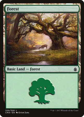 Forest (320) [Commander Anthology] | Gate City Games LLC