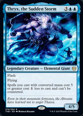 Thryx, the Sudden Storm [Theros Beyond Death] | Gate City Games LLC