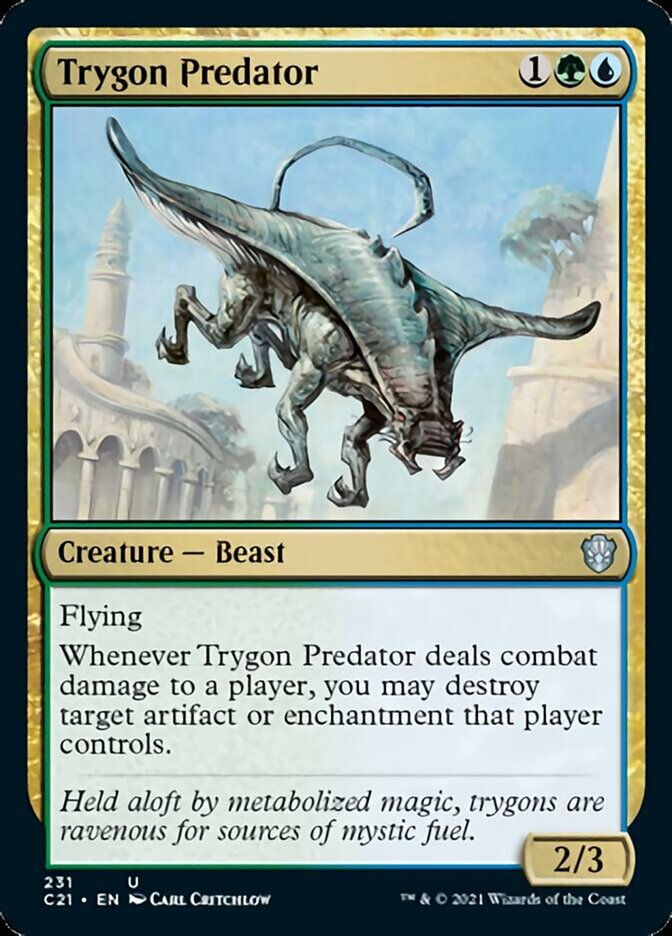 Trygon Predator [Commander 2021] | Gate City Games LLC