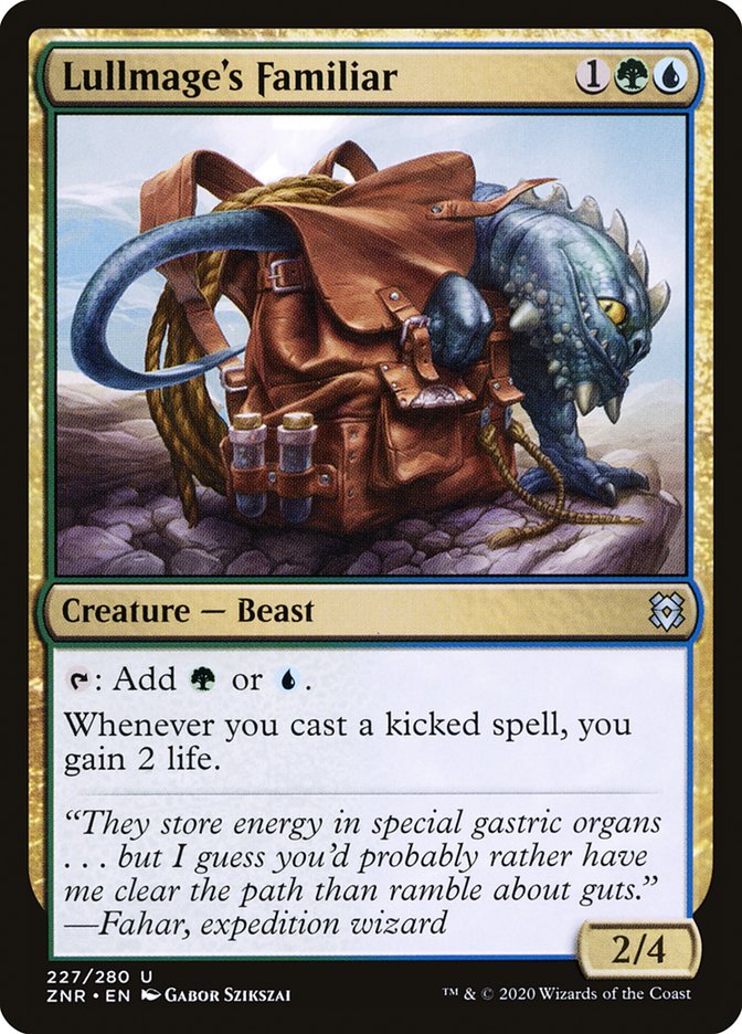 Lullmage's Familiar [Zendikar Rising] | Gate City Games LLC
