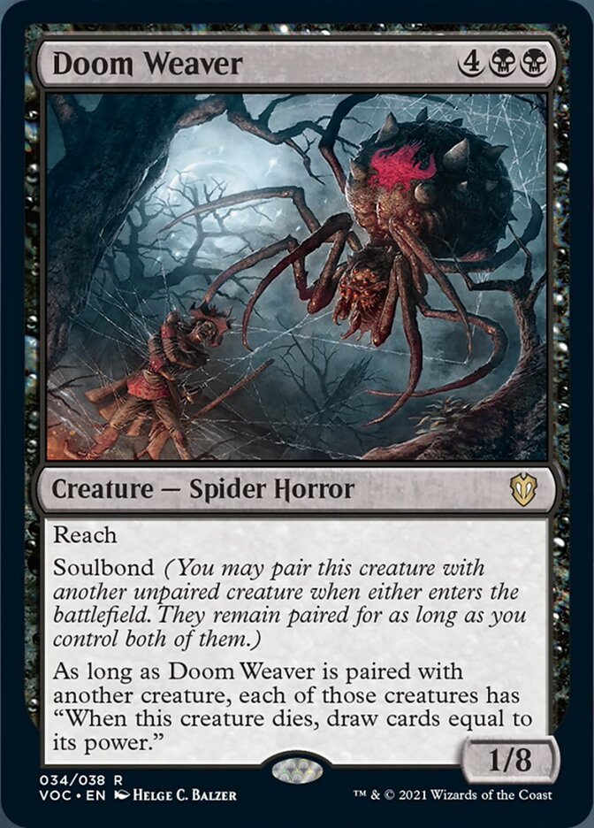 Doom Weaver [Innistrad: Crimson Vow Commander] | Gate City Games LLC