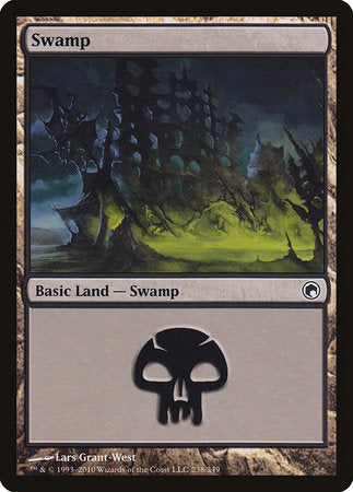 Swamp (238) [Scars of Mirrodin] | Gate City Games LLC