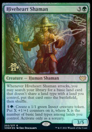 Hiveheart Shaman [Innistrad: Crimson Vow Prerelease Promos] | Gate City Games LLC