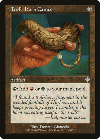 Troll-Horn Cameo [Invasion] | Gate City Games LLC